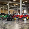 FALK Red Supercharger Trattore a pedali con rimorchio Anteprima dell’immagine prodotto 3