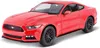 Maisto 31197 - Modellauto - Ford Mustang '15 (rot, Maßstab Produktbild-Vorschau 1