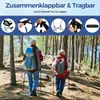 COSTWAY Campingstuhl Angelstuhl mit Fuß- & Kopfstütze Produktbild-Vorschau 7
