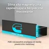 Zestaw 2 magnetycznych półek na lodówkę – Czarny – Metalowy Podgląd zdjęcia produktu 6