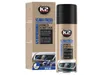 A product shot of a K2 Klima Fresh A/C Refresher can and its packaging. Náhľad obrázku produktu