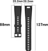 Silikon Armband Für Garmin Vivosmart HR Sport Fitness Produktbild-Vorschau 2