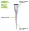 Alberts 8x Einschlag-Bodenhülse für Rund- oder Produktbild-Vorschau 4
