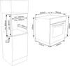 Backofen Set Induktionskochfeld Bosch Schwarz 73 Liter Produktbild-Vorschau 7