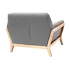 Miliboo - Design-Sessel Grau Holzbeine YOKO Produktbild-Vorschau 4