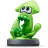 A green squid-like amiibo figure on a gray base, set against a white background. Produktbild-Vorschau