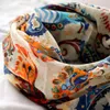 Seidenschal 176x110cm – XL Seidenschal Stola Damen Langes Produktbild-Vorschau 8