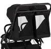 Puck Zwillingsbuggy Komplett - Nicky - Schwarz | Produktbild-Vorschau 9