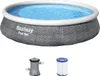 Aufstellpool-Set Ø 396 x 84 cm Rattan Produktbild-Vorschau 51