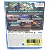 The back of a PlayStation 5 game case for Star Wars Outlaws, showing game features and information. Produktbild-Vorschau