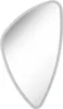 A mirror with a light gray frame. Produktbild-Vorschau