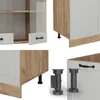 Vicco Küchenzeile R-Line, 300 cm mit Hochschrank, ohne Produktbild-Vorschau 4