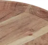 Rundes Holztablett Akazienholz Ø25cm - Schneidebrett, Produktbild-Vorschau 2