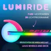 LUMI RIDE Kolobežka pre deti s LED kolieskami, zadné brzdy, Náhľad obrázku produktu 3
