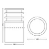PHILIPS HW Lucca Post Connected 1x9,5W - Anthrazit Produktbild-Vorschau 23