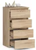 Kommode mit 4 Schubladen Kommode Organizer Kommode mit Produktbild-Vorschau 2