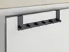 WENKO Metall Türgarderobe Celano in Schwarz 39 x 11 x 5,5 Produktbild-Vorschau 4