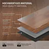 A diagram illustrating the layered structure of a high-quality vinyl flooring material, with labels in German and English. Náhled obrázku produktu