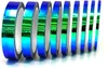 10m Zierstreifen 12mm Flip Flop Blau/Grün Chrom Folie Auto Produktbild-Vorschau 2