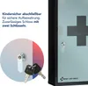 First Aid Only Medizinschrank Schwarz mit Glastür und 3 Produktbild-Vorschau 4
