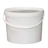 5x  12,5 kg Honigeimer weiß 10L Kunststoff Vorratsbehälter Produktbild-Vorschau 2