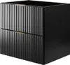 Rodan | Waschbeckunterschrank 60cm | Schwarz matt | B/H/T Produktbild-Vorschau 1