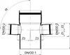 PoloPlast POLO KAL XS Doppelabzweig DN 110/50/50, 87,5 Produktbild-Vorschau 2