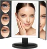 Verk 27180 LED osvětlené kosmetické zrcátko zvětšující 3x Náhled obrázku produktu 11