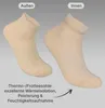 Sneakersocken Uni mit Fersenlasche – Nahtlose Kurzsocken Produktbild-Vorschau 6