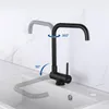 360° Drehbar Spültischarmatur, 90° Klappbar Wasserhahn Produktbild-Vorschau 4