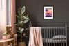 MuchoWow® MuchoWow® Gerahmtes Poster Strandkorb - Produktbild-Vorschau 5