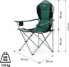 Sedia pieghevole NILS Camp NC3080, verde Anteprima dell’immagine prodotto 15