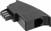 helos Adapter TAE F Stecker/6P4C Buchse, schmal, Bel. Produktbild-Vorschau 6