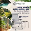 CASARIA® Gartenstühle 4er Set Klappbar 7-fach Verstellbar Produktbild-Vorschau 2