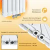 SONNI 630×1004mm Bianco Radiatore a pannello a doppio Anteprima dell’immagine prodotto 7