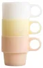 HOMLA PALLORA Glas mit Milchglasgriff gelb 0,25 l Produktbild-Vorschau 2