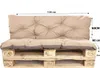 Polstry na paletový nábytek sedák 120x60 / opìrák 120x50cm Náhled obrázku produktu 2