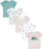TupTam Baby Jungen Kurzarm T-Shirt mit Aufdruck Unifarben Produktbild-Vorschau 1