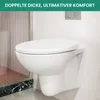 CECIPA WC-Sitz O-Form Toilettendeckel mit Absenkautomatik & Produktbild-Vorschau 2