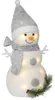 Schneemann Deko beleuchtet 8 warmweiße LEDs Weihnachten Produktbild-Vorschau 12
