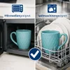 BigDean 6 moderne Kaffeebecher 400 ml farbige Kaffeetassen Produktbild-Vorschau 6