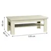 FORTE Kashmir salontafel met opbergruimte, houtvezel, wit, Productafbeelding-voorbeeld 14