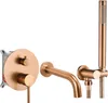 Rubinetto Vasca Rea Lungo Brush Copper Anteprima dell’immagine prodotto 1