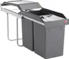 Hailo Collecteur de déchets 3650102 TA Swing A Tandem 2x 15 Voir les images du produit 1