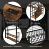Hoogslaper 120x200 cm, zwart, donker, van ijzer en MDF, met Productafbeelding-voorbeeld 4