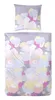 Hahn Satin Bettwäsche 135x200 cm + 80x80 cm Lila 100% Produktbild-Vorschau 2