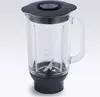 A blender jug with a lid and blades, shown against a plain background. Produktbild-Vorschau