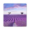 MuchoWow® Mauspad Mousepad Lavendel - Natur - Lila - Bäume Produktbild-Vorschau 1
