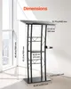 VEVOR Rednerpultständer Metall-Rednerpult (118 cm Höhe), Produktbild-Vorschau 4