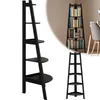 Eckregal, Bücherregal, mit 5 Ebenen, H: 106cm, mit Produktbild-Vorschau 9